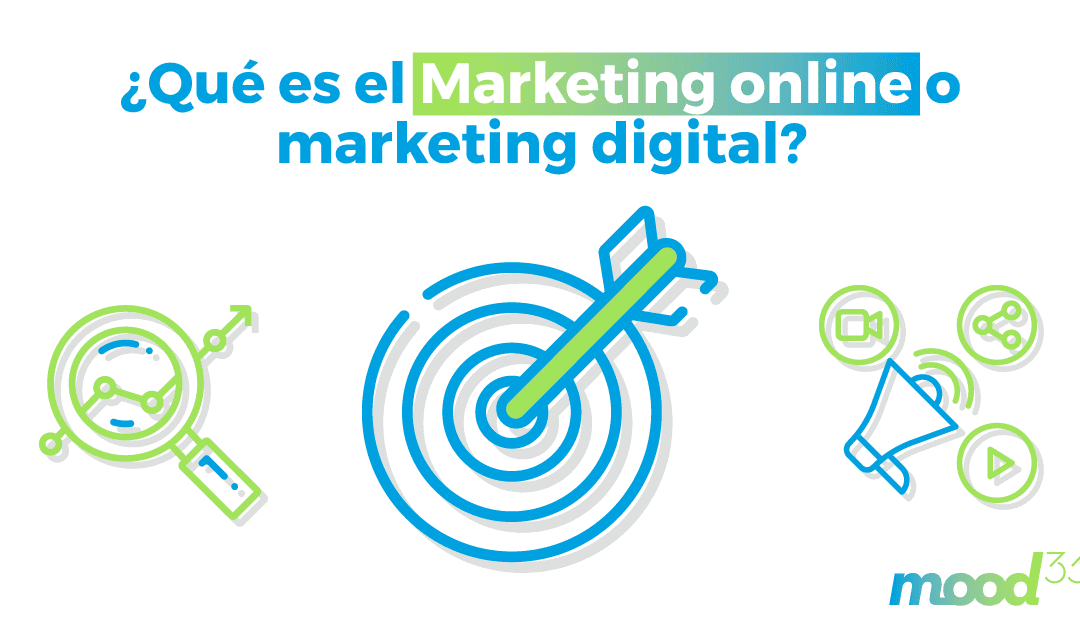 ¿Qué es el marketing online o marketing digital?