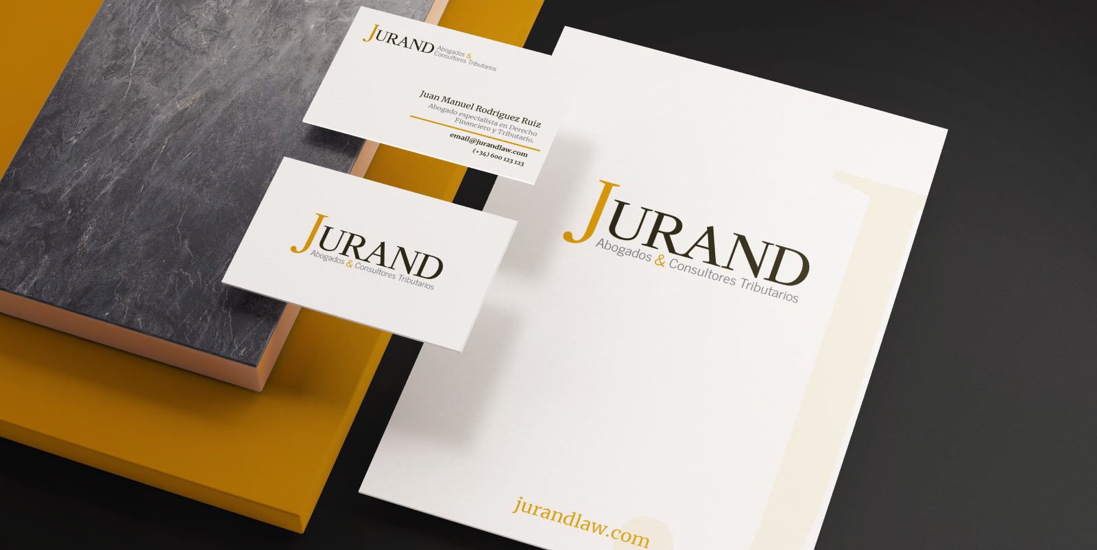 Re-branding realizado a Jurand Abogados