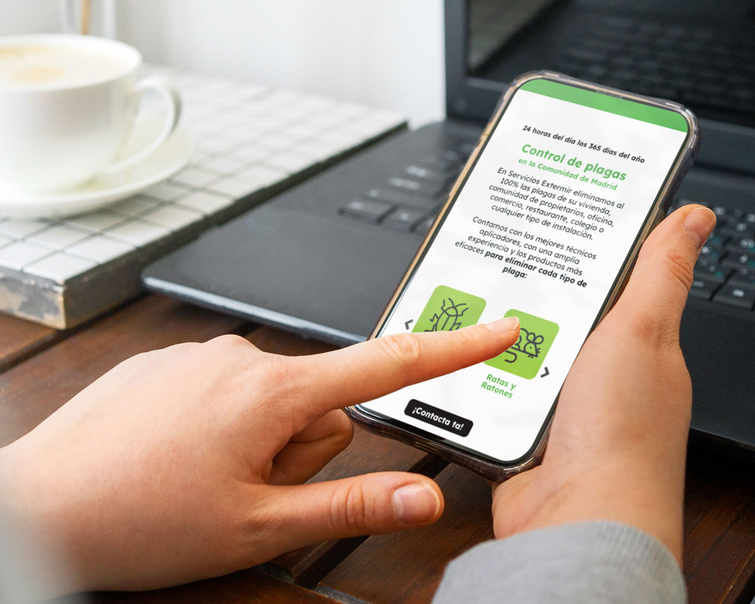 Diseño web realizado a Asesora2